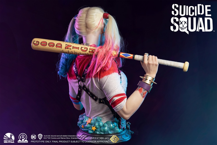 Harley Quinn - (Margot Robbie) - Life Size Bust