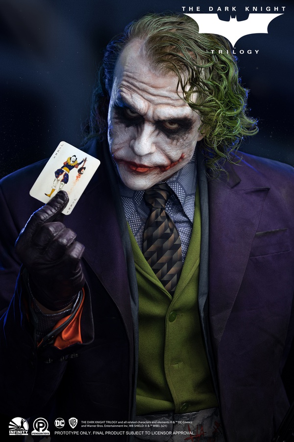 The Joker Heath Ledger Life Size Bust