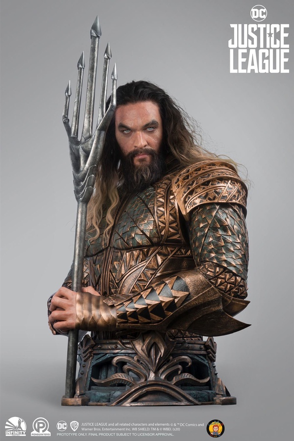 aquaman life size bust