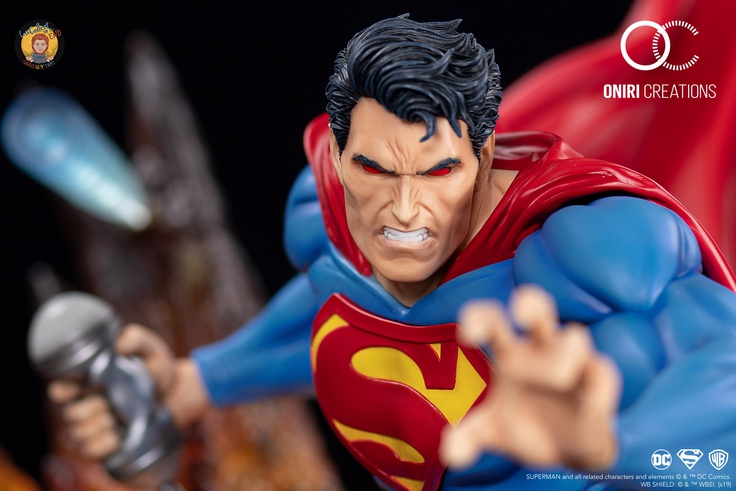 superman for tomorrow statue
