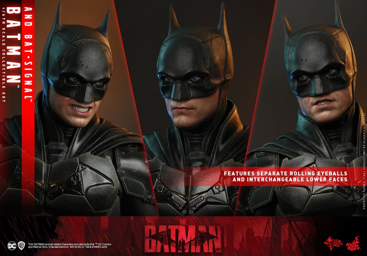 The Batman and Bat-Signal Set - 1:6 Scale