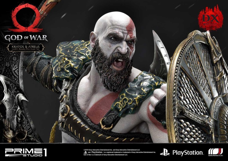 Kratos & Atreus Ivaldi's Deadly Mist Armor Set - DX ver