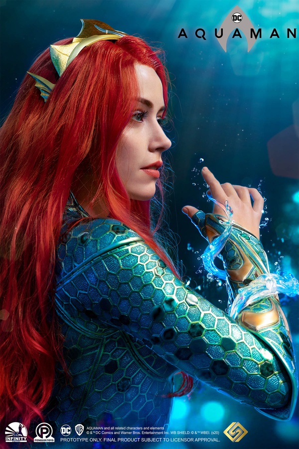 Mera - (Amber Heard) - Life Size bust