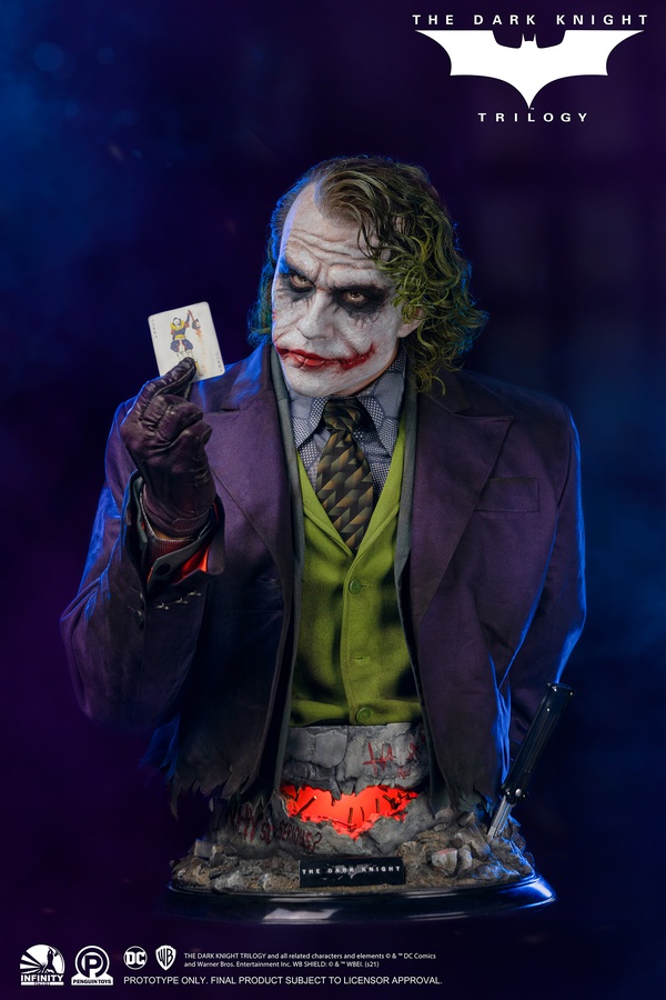 The Joker - (Heath Ledger) - Life Size Bust