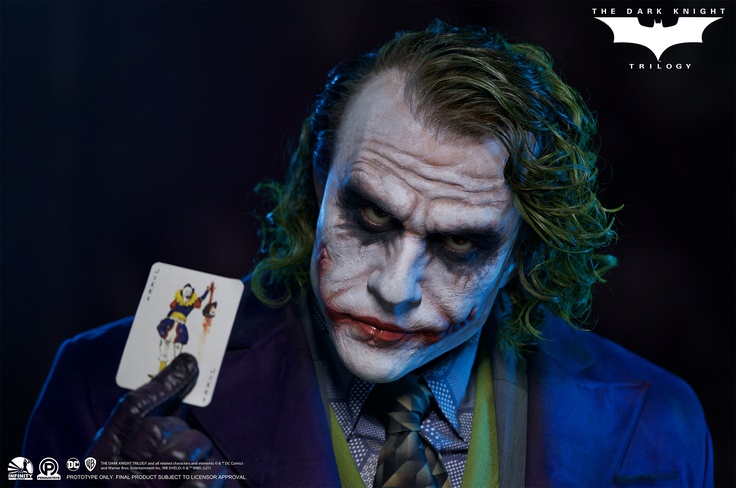 The Joker - (Heath Ledger) - Life Size Bust