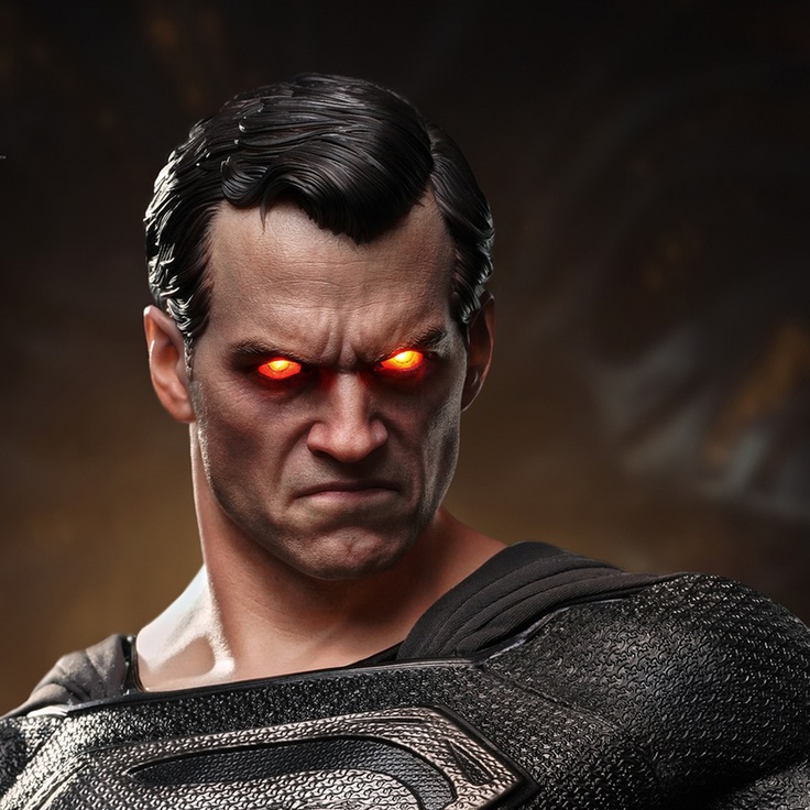 SUPERMAN (HENRY CAVIL) - BLACK SUIT - PREMIUM EDITION