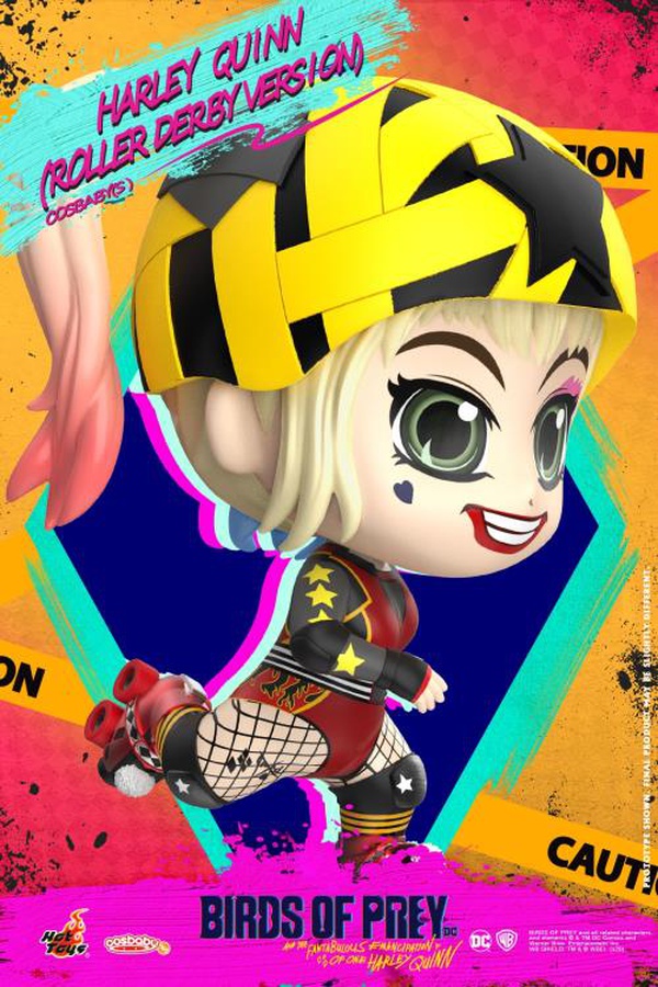 harley quinn roller derby pop vinyl