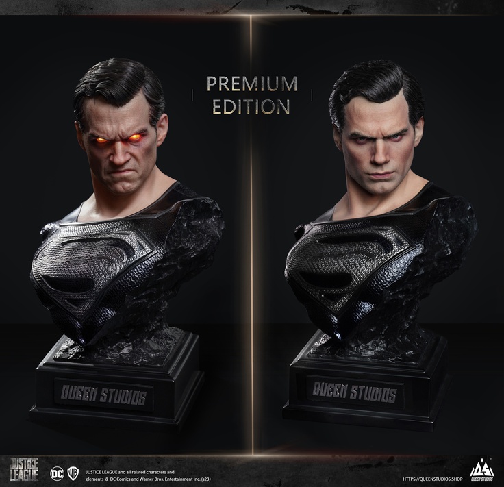 SUPERMAN (HENRY CAVIL) - BLACK SUIT - PREMIUM EDITION