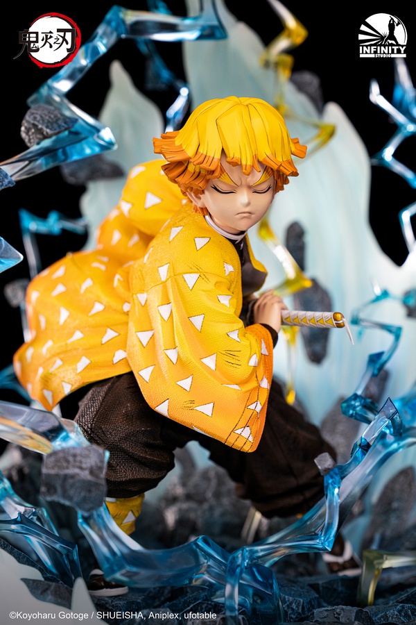 Boneco Demon Slayer Kimetsu no Yaiba Zenitsu Agatsuma WCF World