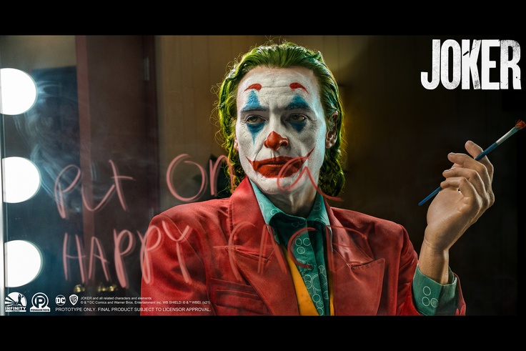 The Joker 2019 - (Joaquin Phoenix) - Life-Size Bust