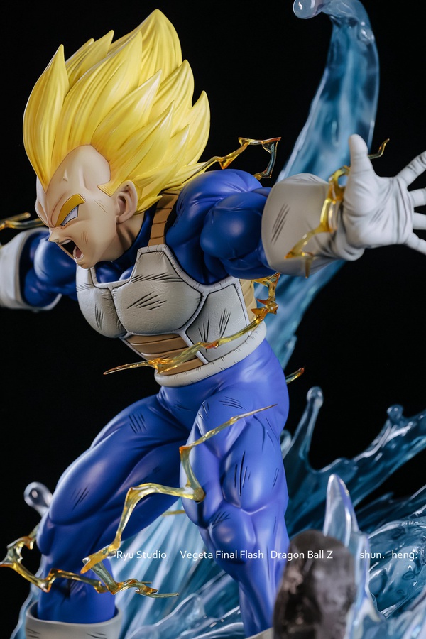 DBZ Vegeta Final Flash Limited Edition Statue by Ryu Studio - DBZ