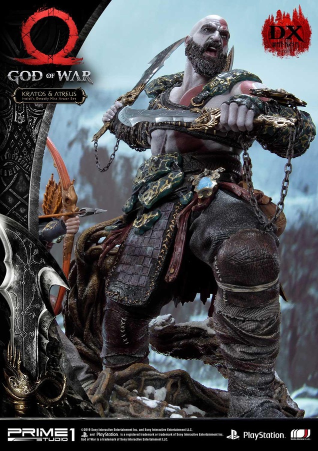 Kratos & Atreus Ivaldi's Deadly Mist Armor Set - DX ver