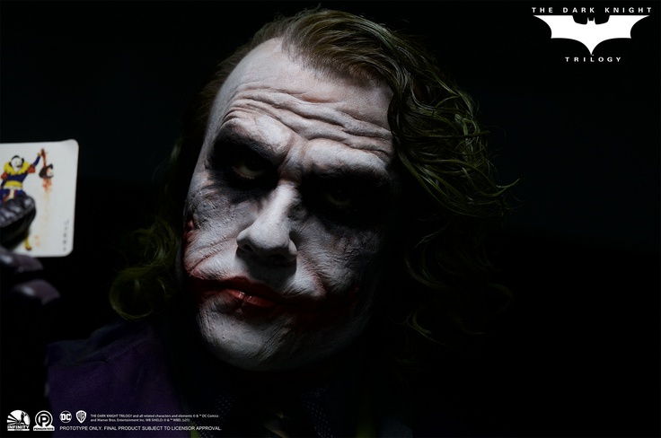 The Joker - (Heath Ledger) - Life Size Bust