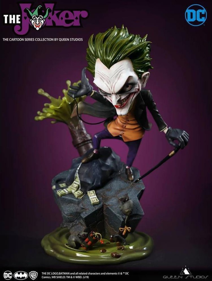 JOKER CARTOON SERIES STATUE