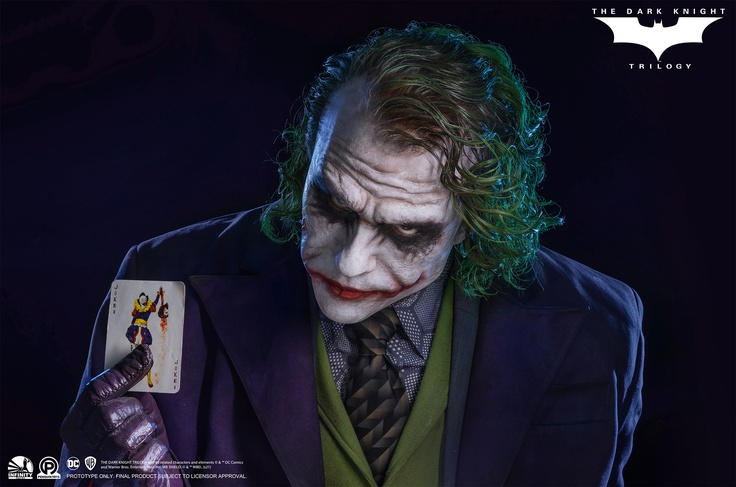 The Joker - (Heath Ledger) - Life Size Bust