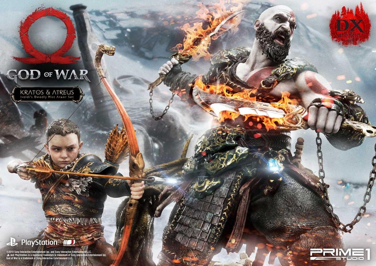 Kratos & Atreus Ivaldi's Deadly Mist Armor Set - DX ver