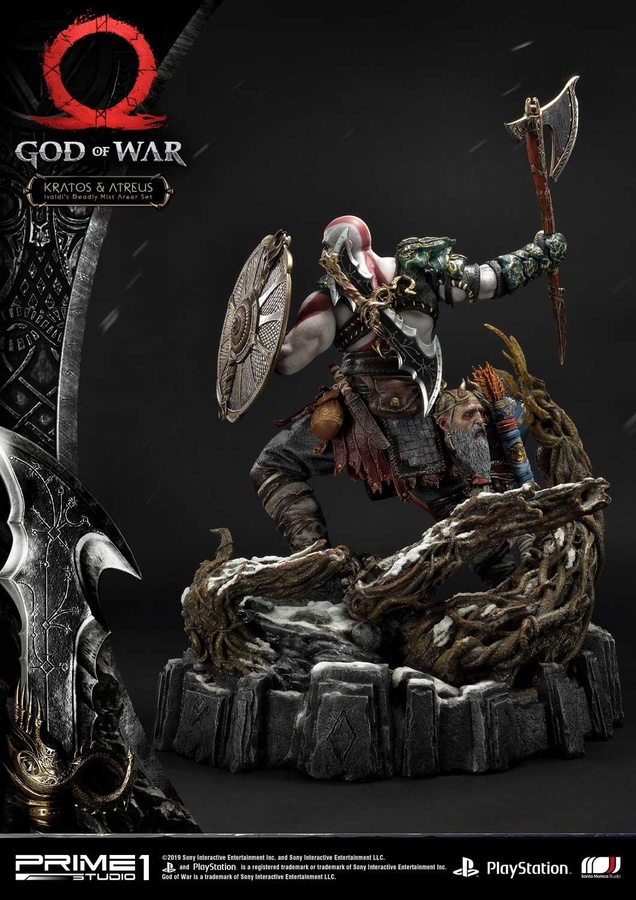 Kratos & Atreus Ivaldi's Deadly Mist Armor Set - DX ver