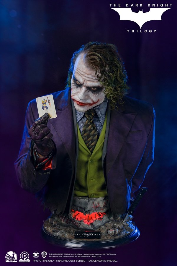 The Joker - (Heath Ledger) - Life Size Bust