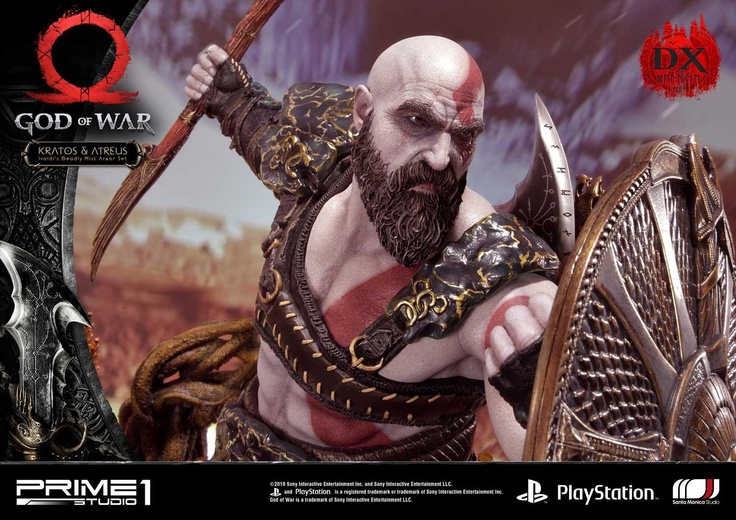 Kratos & Atreus Ivaldi's Deadly Mist Armor Set - DX ver