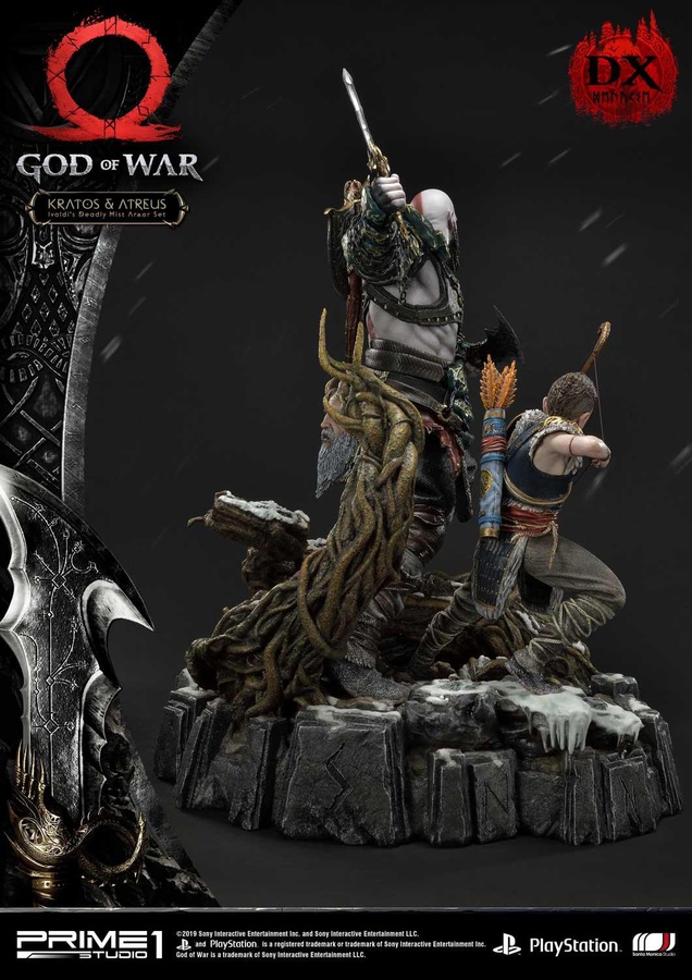 Kratos & Atreus Ivaldi's Deadly Mist Armor Set - DX ver