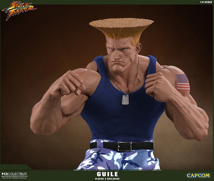 Statue - PCS: Street Fighter - 1:4 Ultimate Guile