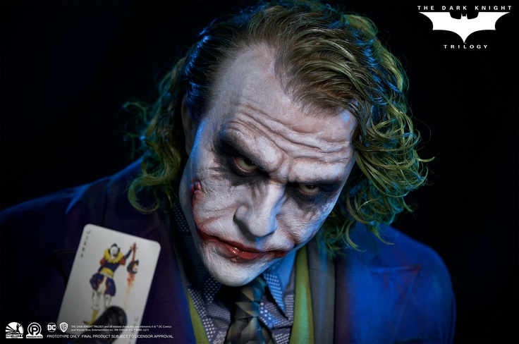 The Joker - (Heath Ledger) - Life Size Bust