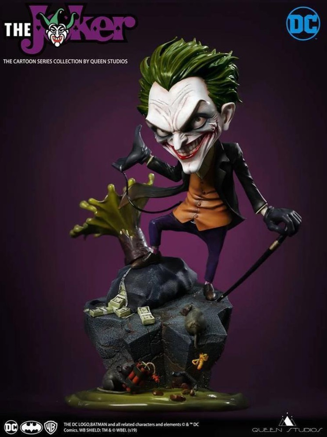 JOKER CARTOON SERIES STATUE