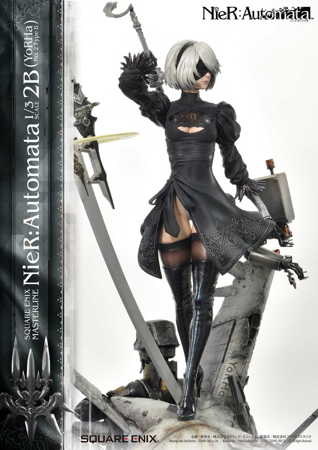 Square Enix NieR:Automata 2B (YoRHa No.2 Type B) DX Ver. Complete Figure