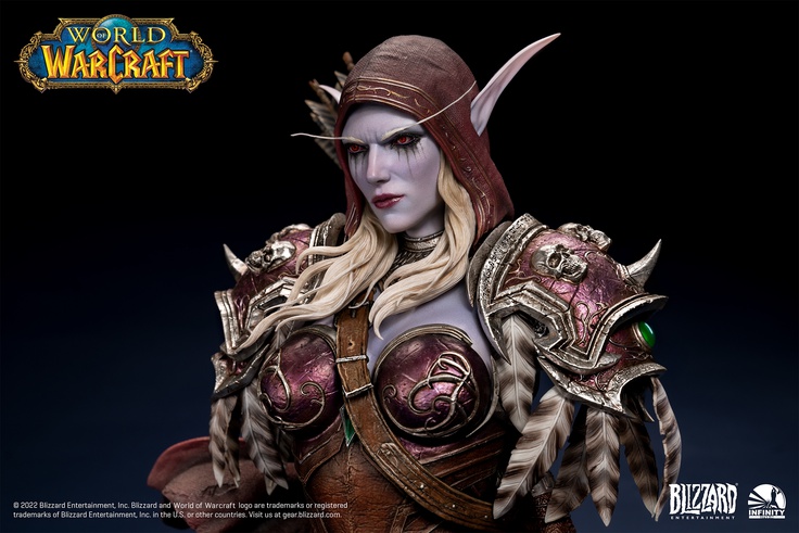 Sylvanas Windrunner - 1/3 Scale Bust