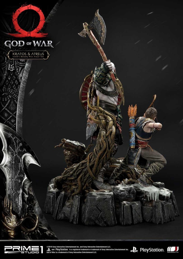 Kratos & Atreus Ivaldi's Deadly Mist Armor Set - DX ver