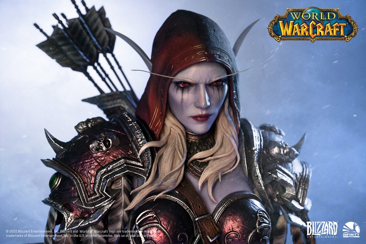 Sylvanas Windrunner - 1/3 Scale Bust