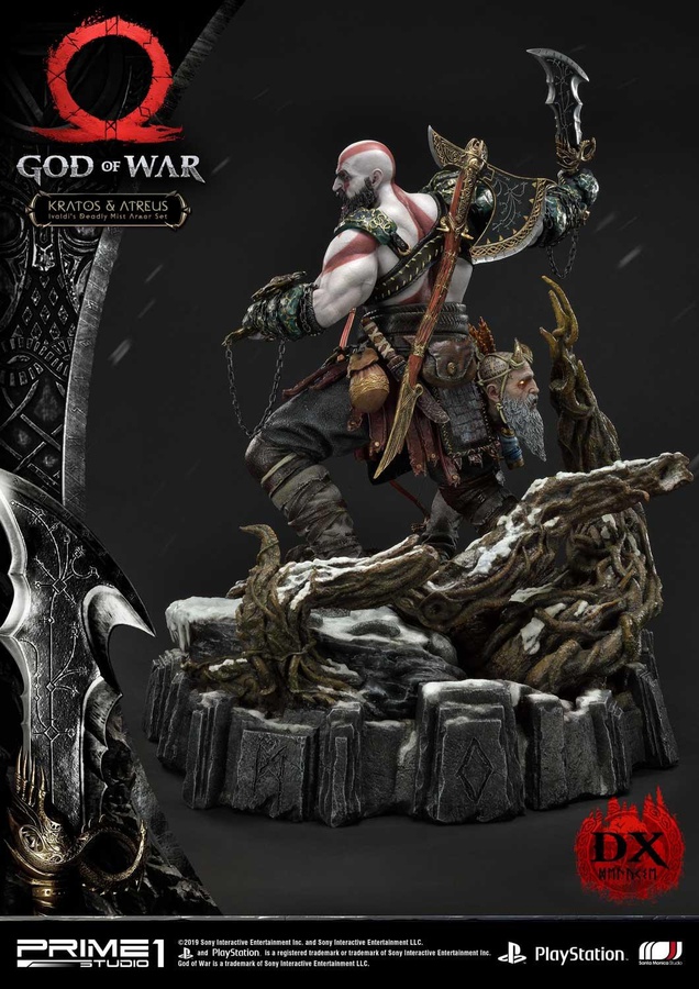 Kratos & Atreus Ivaldi's Deadly Mist Armor Set - DX ver