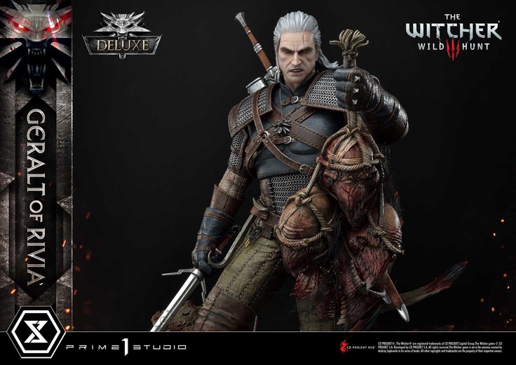 Museum Masterline The Witcher 3: Wild Hunt Geralt of Rivia Deluxe Version