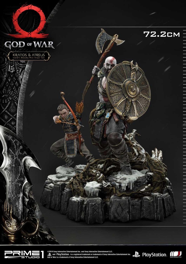 Kratos & Atreus Ivaldi's Deadly Mist Armor Set - DX ver