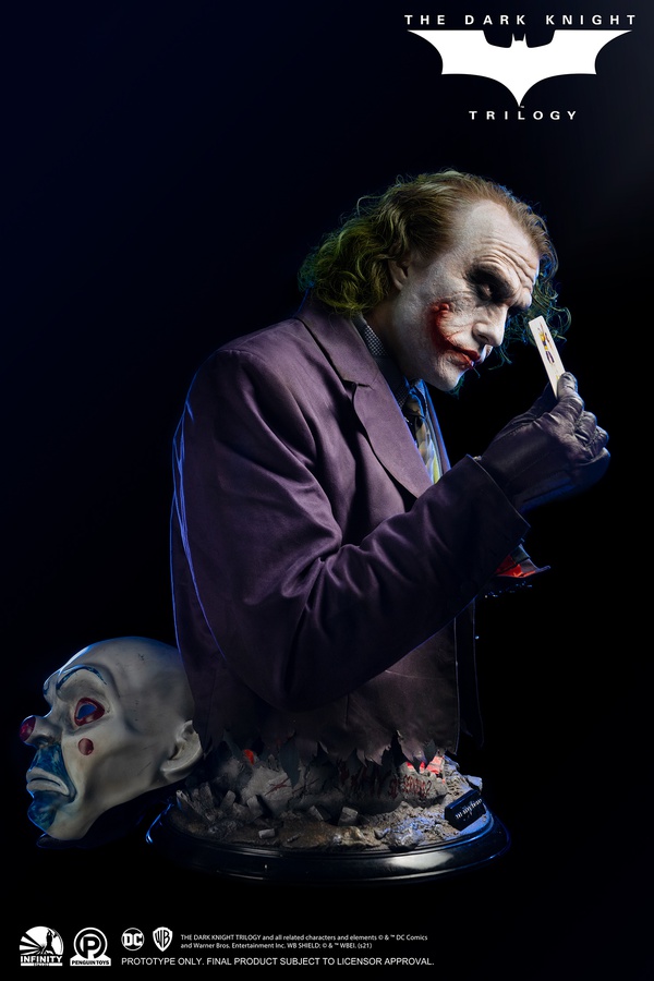 The Joker - (Heath Ledger) - Life Size Bust