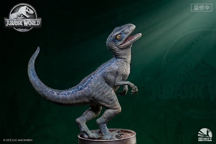 Owen and Baby Blue Statue - 1:4 Scale