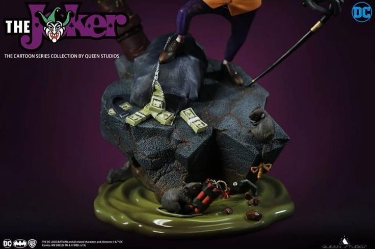 JOKER CARTOON SERIES STATUE