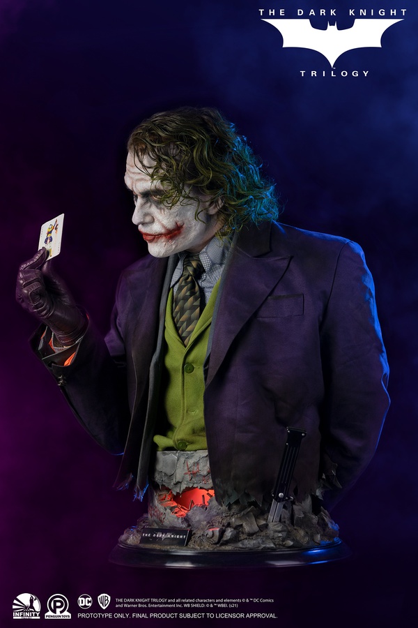 The Joker - (Heath Ledger) - Life Size Bust