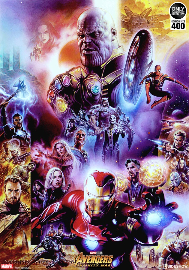 Avengers Infinity War Poster- Fine Art Print