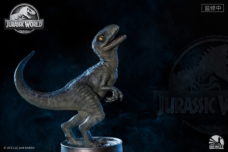 Owen and Baby Blue Statue - 1:4 Scale