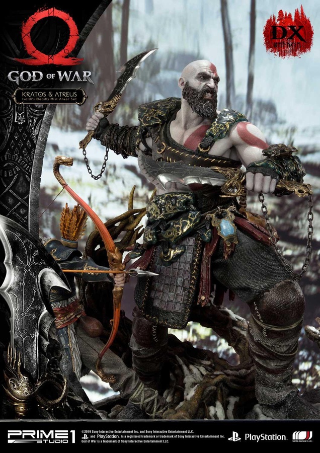 Kratos & Atreus Ivaldi's Deadly Mist Armor Set - DX ver