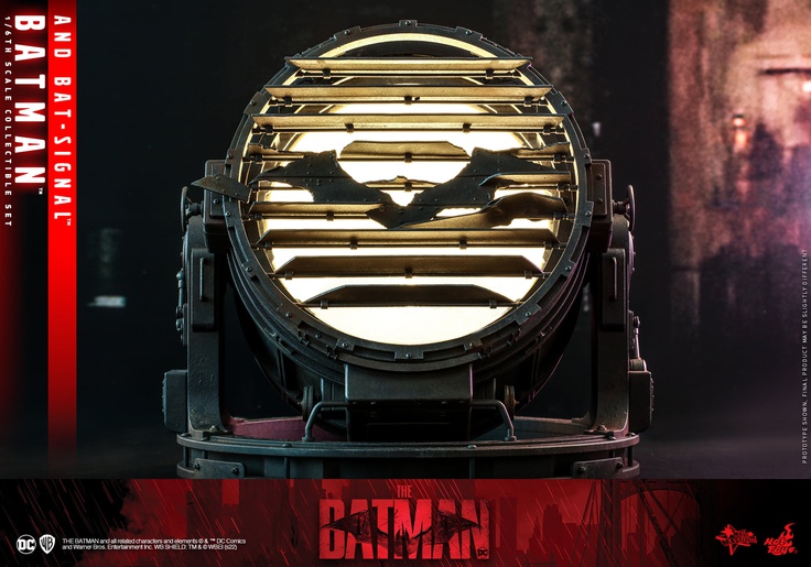 The Batman and Bat-Signal Set - 1:6 Scale