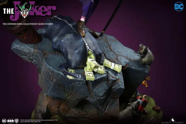 JOKER CARTOON SERIES STATUE