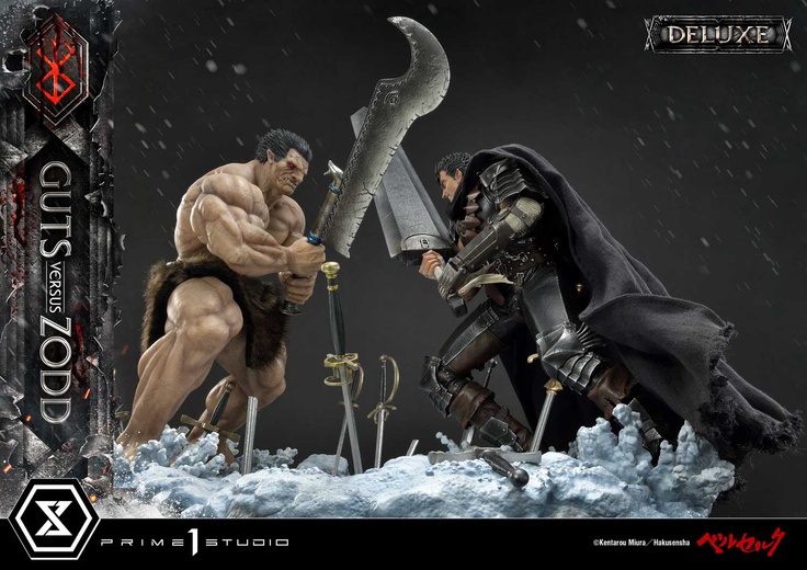 Berserk Ultimate Diorama Masterline Guts vs. Nosferatu Zodd 1/6 Scale Deluxe  Statue