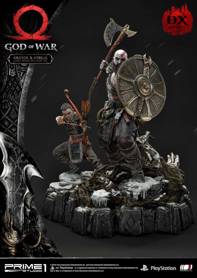 Kratos & Atreus Ivaldi's Deadly Mist Armor Set - DX ver