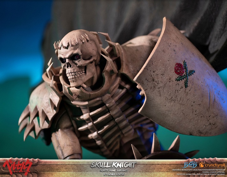 BERSERK - SKULL KNIGHT (STANDARD WHITE BONE VARIANT)