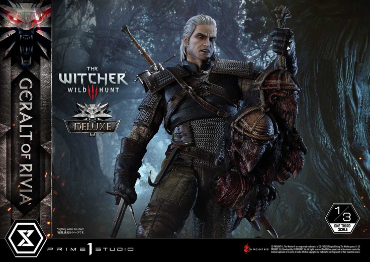 Museum Masterline The Witcher 3: Wild Hunt Geralt of Rivia Deluxe