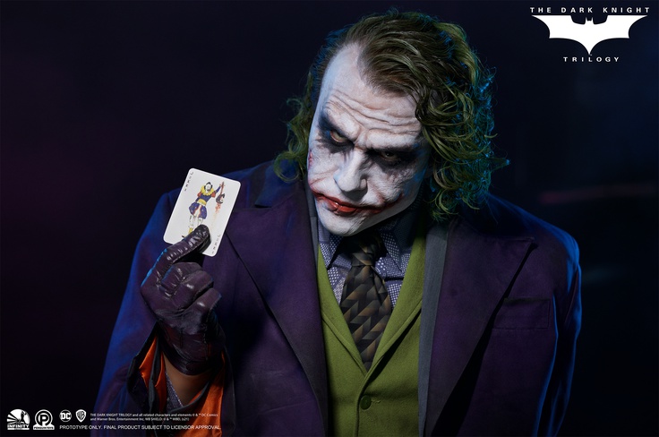 The Joker - (Heath Ledger) - Life Size Bust