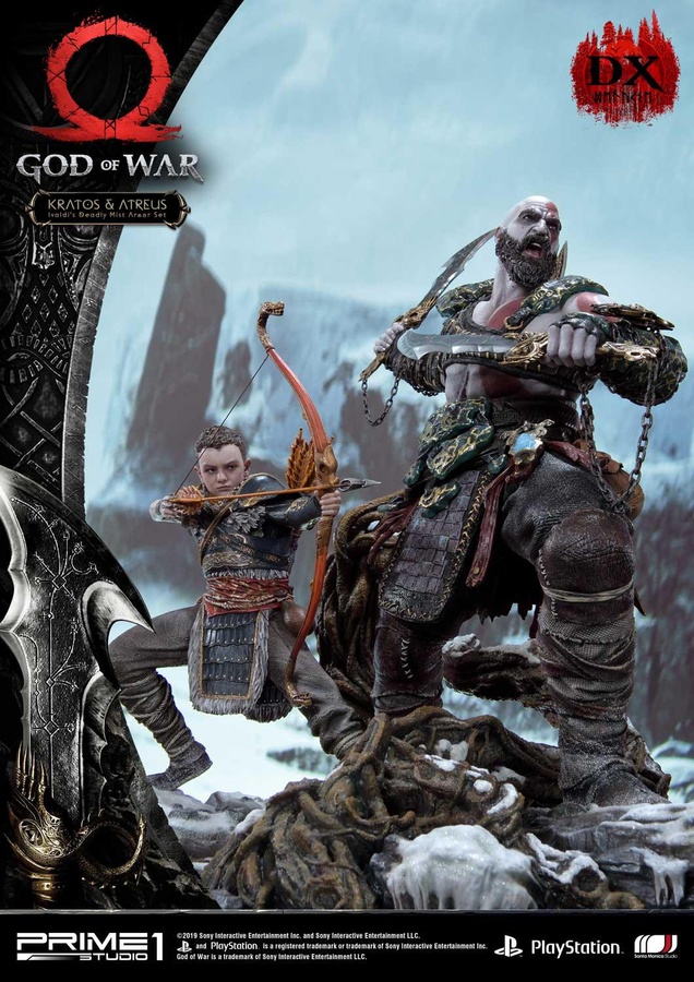 Kratos & Atreus Ivaldi's Deadly Mist Armor Set - DX ver