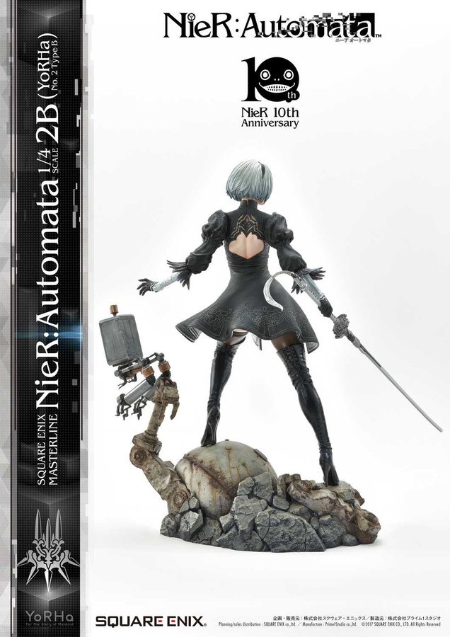 NieR Game Series 10th Anniversary Square Enix INDIVIDUALS RARE YoRHa Prize  2P Figurine